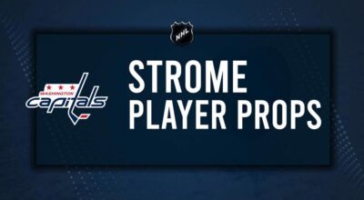 Dylan Strome Player Prop Bets for the Capitals vs. Blue Jackets Game - December 12