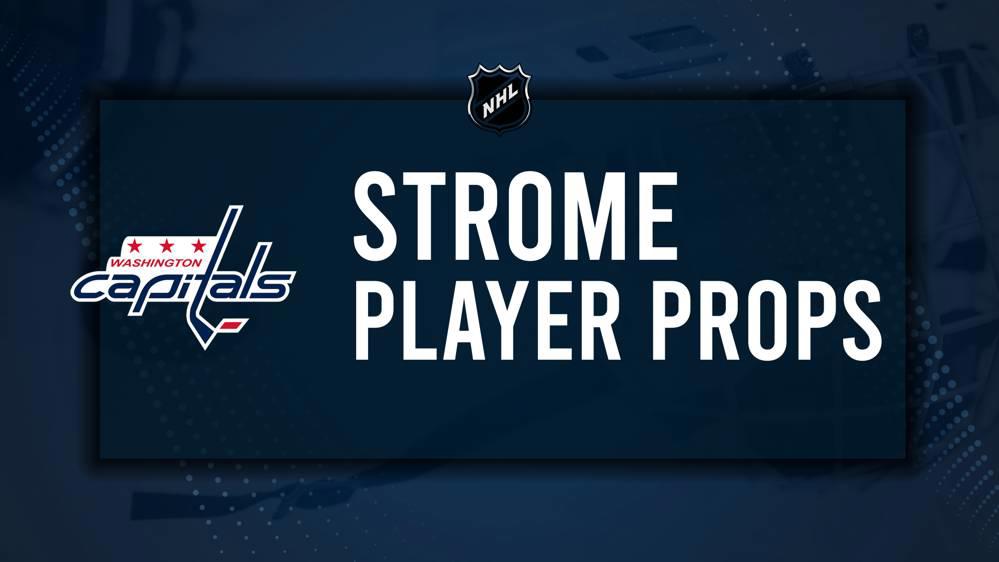 Dylan Strome Player Prop Bets for the Capitals vs. Hurricanes Game - December 20