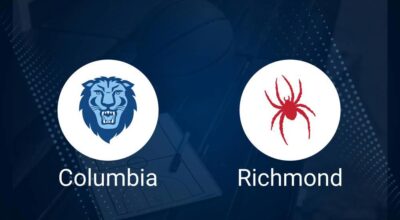 How to Watch Columbia vs. Richmond Women's Basketball on TV or Live Stream - December 8