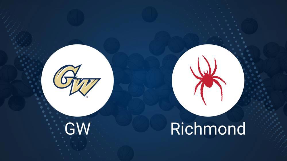 How to Watch George Washington vs. Richmond on TV or Live Stream - December 31