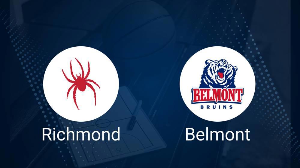 How to Watch Richmond vs. Belmont on TV or Live Stream - December 14