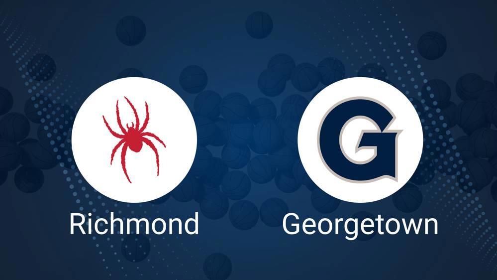 How to Watch Richmond vs. Georgetown Women's Basketball on TV or Live Stream - December 4