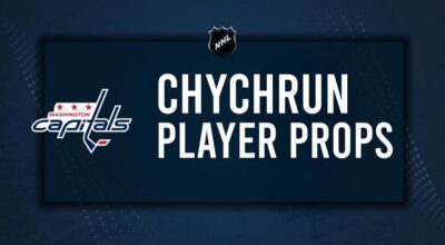 Jakob Chychrun Player Prop Bets for the Capitals vs. Sharks Game - December 3