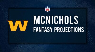 Jeremy McNichols Fantasy Projections: Week 15 vs. the Saints