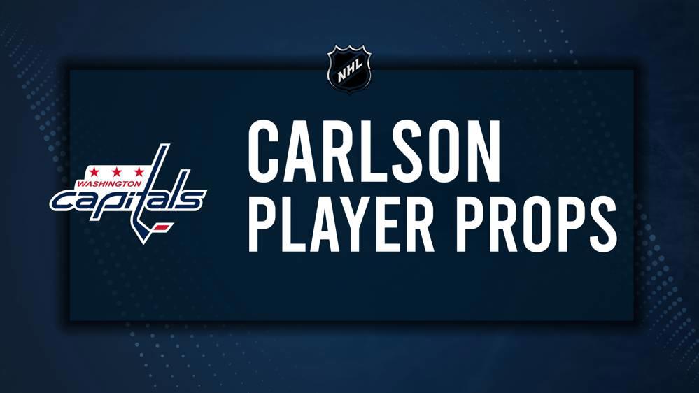 John Carlson Player Prop Bets for the Capitals vs. Bruins Game - December 31