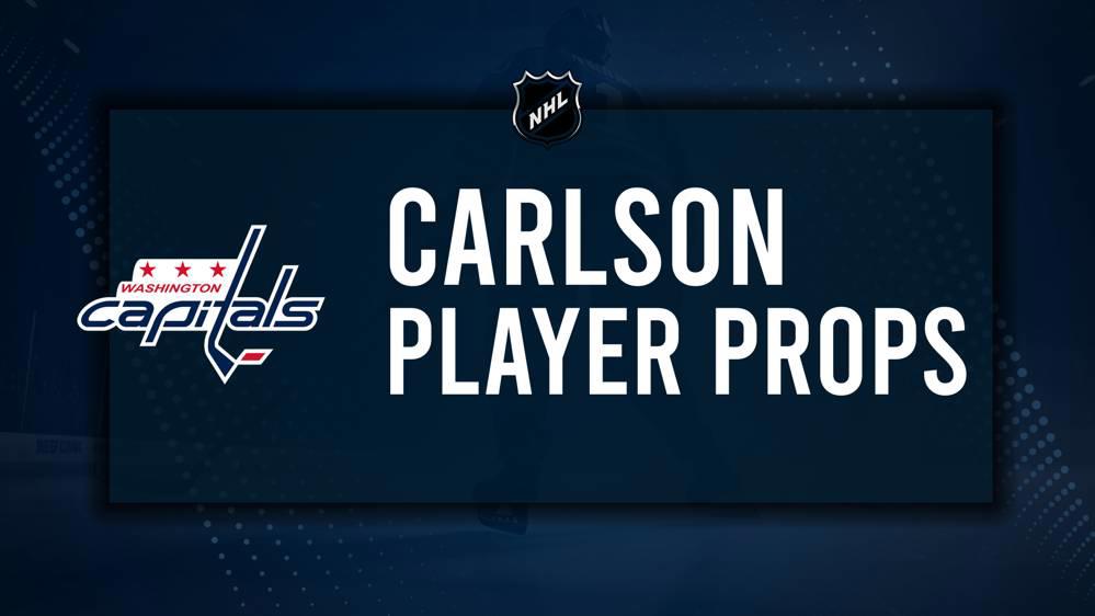 John Carlson Player Prop Bets for the Capitals vs. Sabres Game - December 14