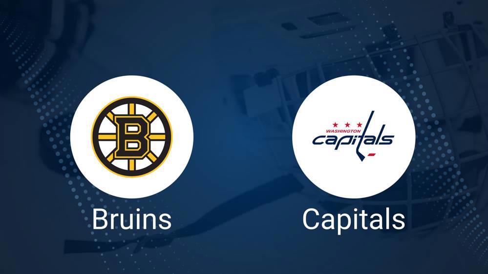 Where to Watch Boston Bruins vs. Washington Capitals on TV or Streaming Live - December 23