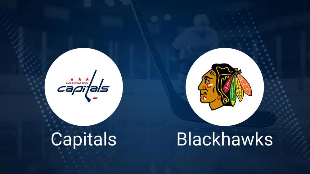 Where to Watch Washington Capitals vs. Chicago Blackhawks on TV or Streaming Live - December 17