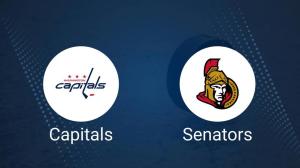 Capitals vs. Senators Injury Report Today - January 30