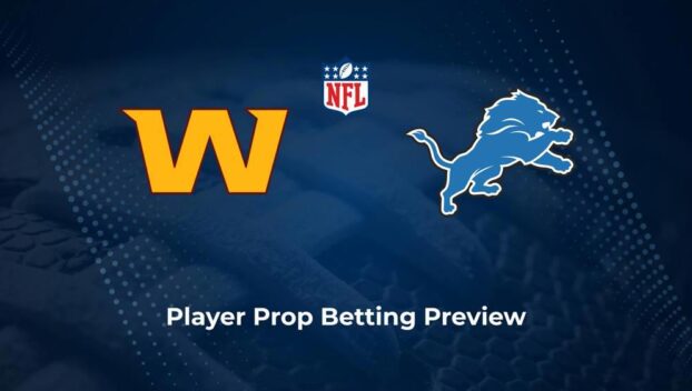 Commanders vs. Lions Player Props & Odds – NFC Divisional