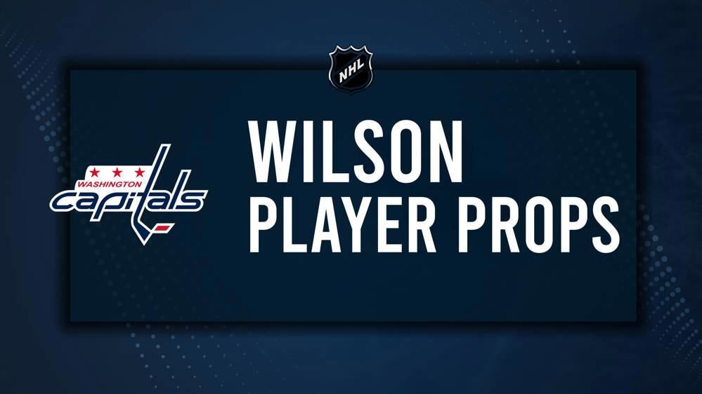 Tom Wilson Player Prop Bets for the Capitals vs. Canucks Game - January 8