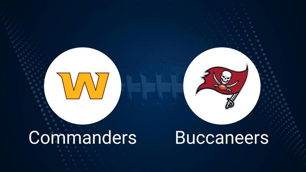 Where to Watch Commanders vs. Buccaneers Wild Card Round on TV or Streaming Live - Jan. 12