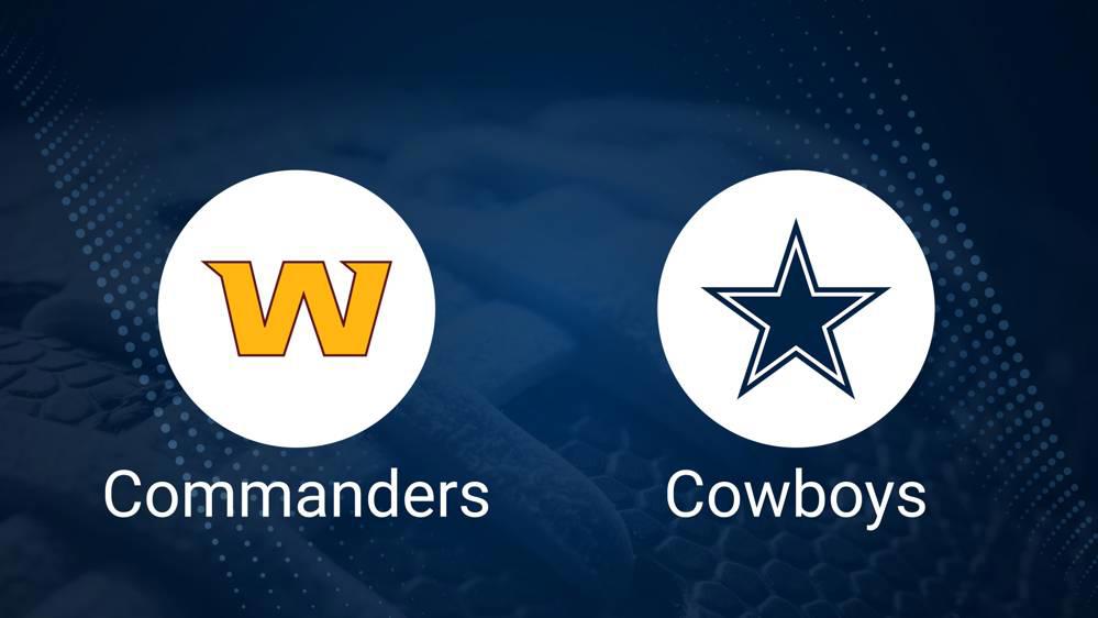 Where to Watch Commanders vs. Cowboys on TV or Streaming Live - Jan. 5