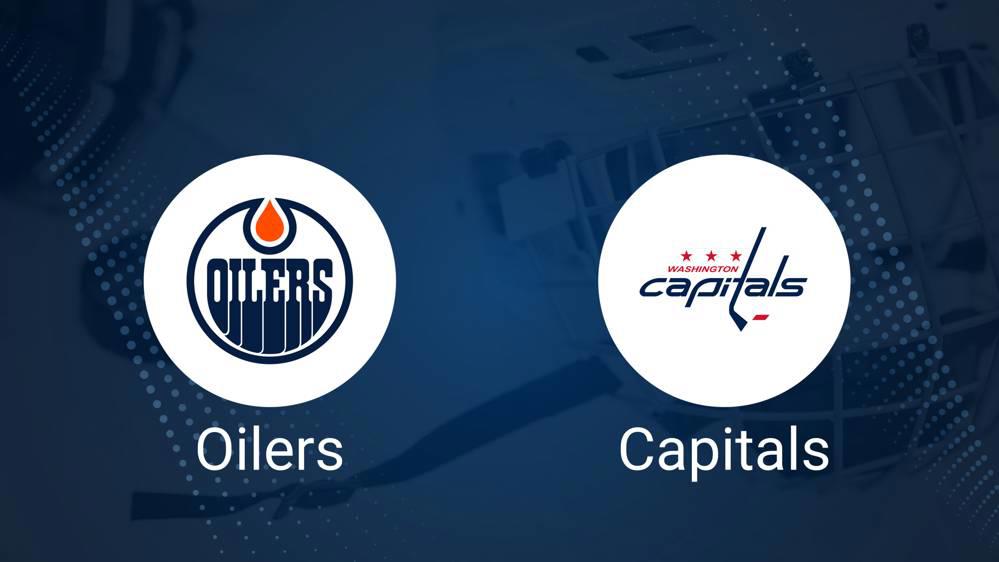 Where to Watch Edmonton Oilers vs. Washington Capitals on TV or Streaming Live - January 21