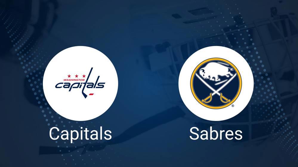 Where to Watch Washington Capitals vs. Buffalo Sabres on TV or Streaming Live - January 6