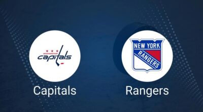 Where to Watch Washington Capitals vs. New York Rangers on TV or Streaming Live - January 4