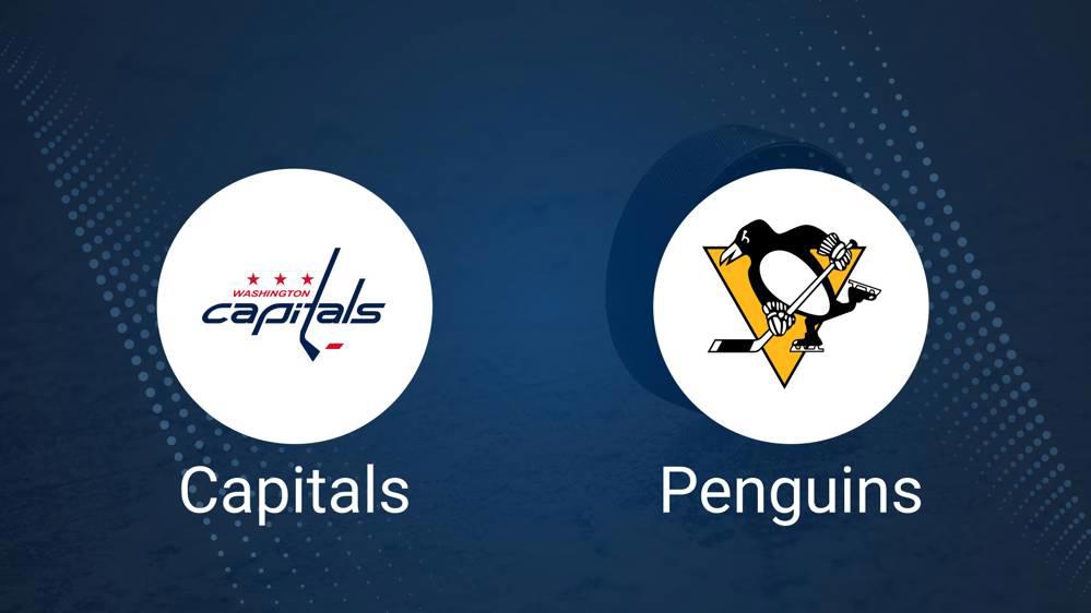 Where to Watch Washington Capitals vs. Pittsburgh Penguins on TV or Streaming Live - January 18