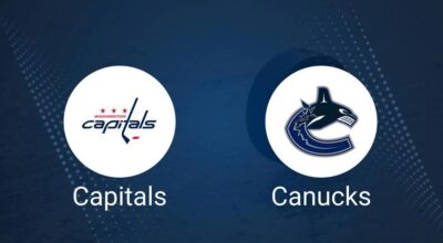 Where to Watch Washington Capitals vs. Vancouver Canucks on TV or Streaming Live - January 25