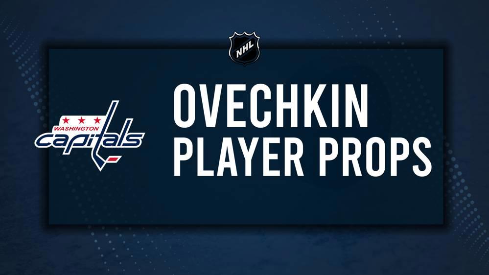 Alexander Ovechkin Player Prop Bets for the Capitals vs. Penguins Game - February 22