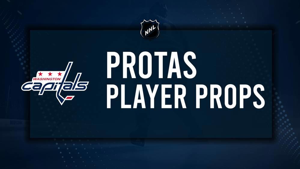 Aliaksei Protas Player Prop Bets for the Capitals vs. Hockey Club Game - February 9