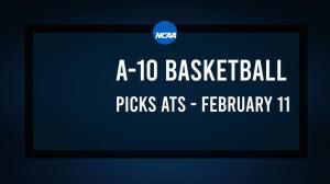 College Basketball Picks Against the Spread: A-10 Games Today, February 11