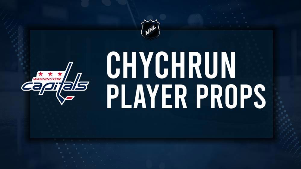 Jakob Chychrun Player Prop Bets for the Capitals vs. Hockey Club Game - February 9