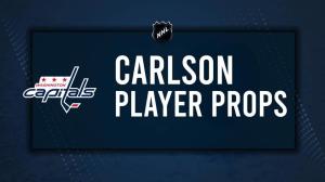 John Carlson Player Prop Bets for the Capitals vs. Oilers Game - February 23
