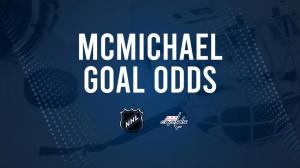 Will Connor McMichael Score a Goal Against the Flames on February 25?