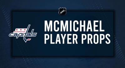 Connor McMichael Player Prop Bets for the Capitals vs. Senators Game - March 3