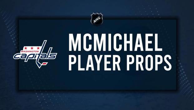 Connor McMichael Player Prop Bets for the Capitals vs. Senators Game - March 3